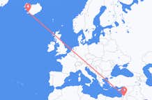 Flyreiser fra Amman, Jordan til Reykjavík, Island