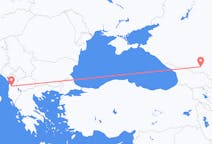Fly fra Nazran til Tirana