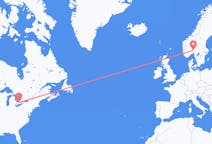 Flights from London, Canada to Oslo, Norway