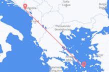Flights from Mykonos to Tivat