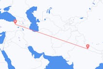 Flights from Dhangadhi, Nepal to Erzurum, Turkey
