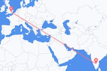 Flyg från Bangalore, Indien till London, England