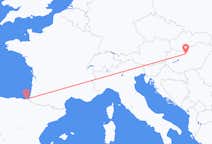 Flyreiser fra San Sebastian, Spania til Budapest, Ungarn