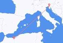 Flyreiser fra Oujda, Marokko til Trieste, Italia
