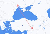 Vluchten van Odessa naar Şanlıurfa