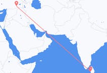 Loty z Kolombo, Sri Lanka do Ordynans, Turcja