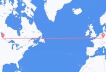 Flyg från Winnipeg, Kanada till Frankfurt, Tyskland
