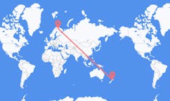 Flyreiser fra Palmerston North, New Zealand til Ivalo, Finland