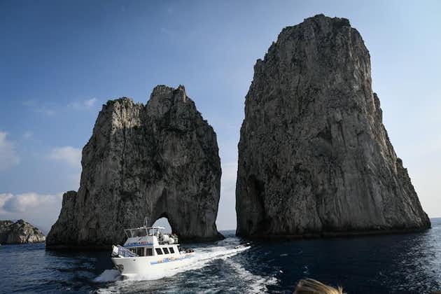 Excursión diaria a Capri Minicruise y City Sightseeing desde Nápoles