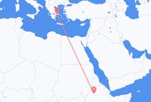 出发地 埃塞俄比亚出发地 巴赫達爾目的地 希腊雅典的航班