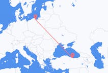 Flights from Giresun in Turkey to Gdańsk in Poland