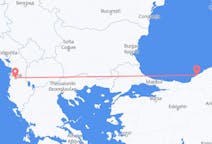 Flüge von Zonguldak, nach Tirana