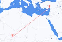 Flights from Niamey to Adana