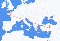 Flyg från Nantes till Nevşehir