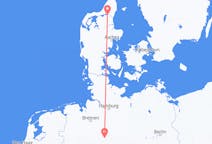 Flyreiser fra Hannover, Tyskland til Aalborg, Danmark