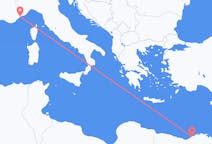 Flyrejser fra Alexandria til Nice