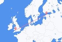 Flyreiser fra Tallinn, til Cardiff