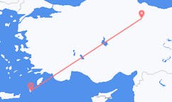 Flights from Tokat, Turkey to Karpathos, Greece