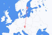 Flyreiser fra Graz, til Stockholm