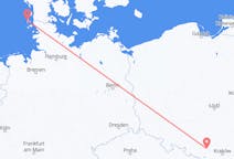 Flights from Katowice, Poland to Westerland, Germany