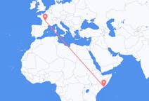 Flights from Mogadishu to Limoges