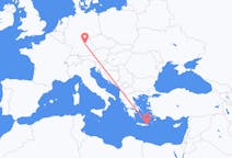 Flyg från Sitia, Grekland till Nürnberg, Tyskland