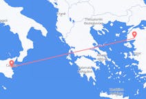 Flyg från Catania, Italien till Edremit, Turkiet