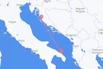 Flyg från Zadar, Kroatien till Brindisi, Italien