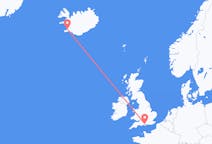 Flights from Southampton, England to Reykjavik, Iceland