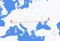Flyg från Rostov-na-Donu till Lyon