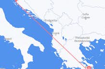 Flights from Zadar to Athens