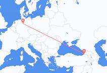Flyreiser fra Batumi, Georgia til Hannover, Tyskland
