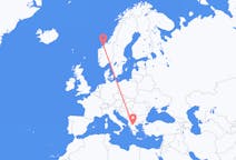 Flights from Kozani, Greece to Kristiansund, Norway