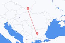 Flyrejser fra Plovdiv til Kosice