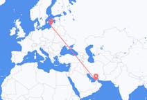 Flüge von Dubai, die Vereinigten Arabischen Emirate nach Palanga, Litauen