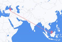 Flights from Sibu, Malaysia to Sivas, Turkey