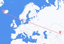 Flyreiser fra Almaty, til Reykjavík