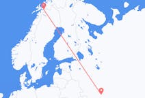 Flyg från Lipetsk till Narvik