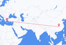 Flyreiser fra Yueyang, Kina til Mykonos, Hellas