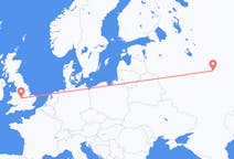 Fly fra Nizjnij Novgorod til Birmingham