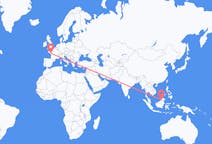 Flights from Limbang, Malaysia to Nantes, France