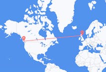 Flyrejser fra Campbell River, Canada til Aberdeen, Skotland