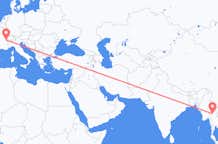 Flights from Chiang Mai to Geneva