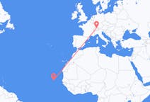 Flyrejser fra Praia, Kap Verde til Zürich, Schweiz