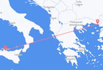 Vluchten van Palermo, Italië naar Alexandroupolis, Griekenland