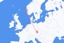 Flights from Haugesund, Norway to Linz, Austria