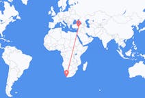 Flyreiser fra Cape Town, Sør-Afrika til Kahramanmaraş, Tyrkia