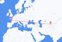 Flights from Tashkent to La Rochelle