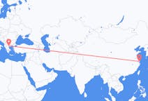 Flights from Shanghai to Thessaloniki
