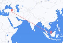 Flüge von Kuching, Malaysia nach Mardin, die Türkei